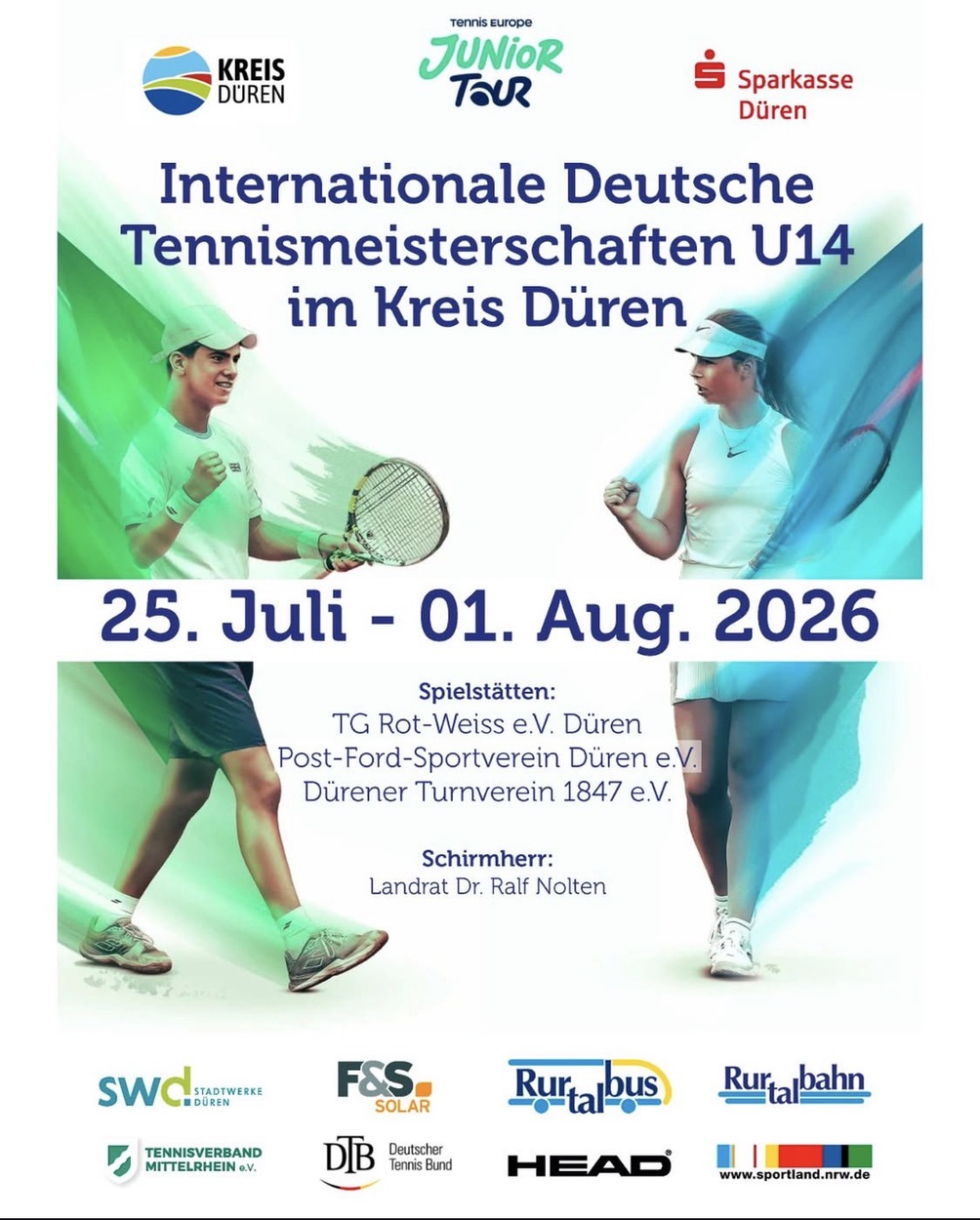  Internationale Deutsche Tennismeisterschaften mit rot-weißer Beteiligung 