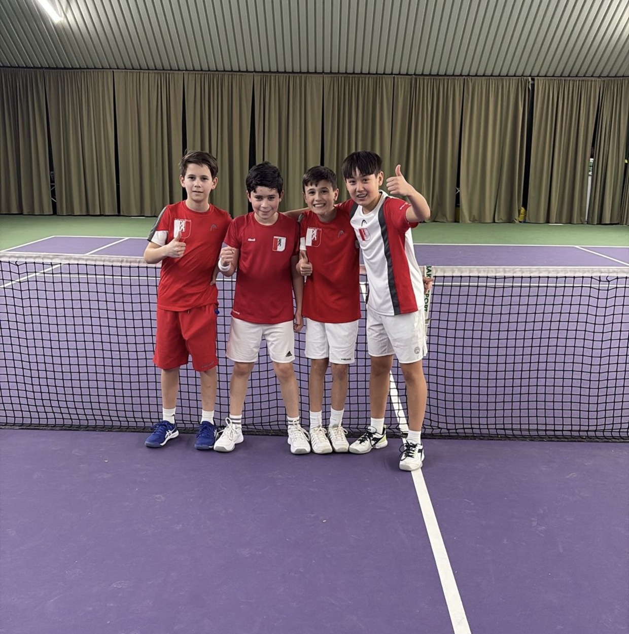 Mixed U12 wird 1. in der 1. Bezirksklasse 