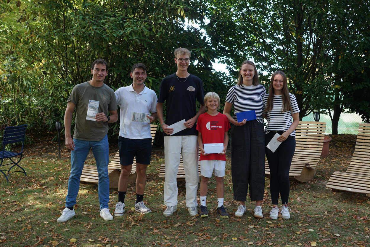 Gruppenfoto nach der Siegerehrung der 10. offenen Jülicher Stadtmeisterschaften