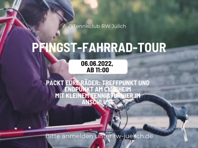 Pfingst-Fahrrad-Tour
