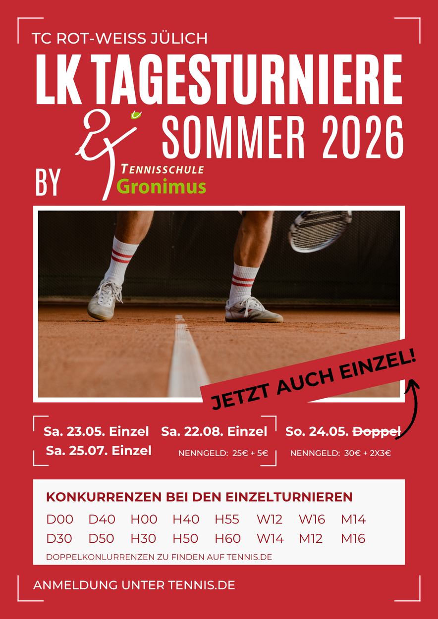 Turnierplakat Tagesturniere Somme 2026